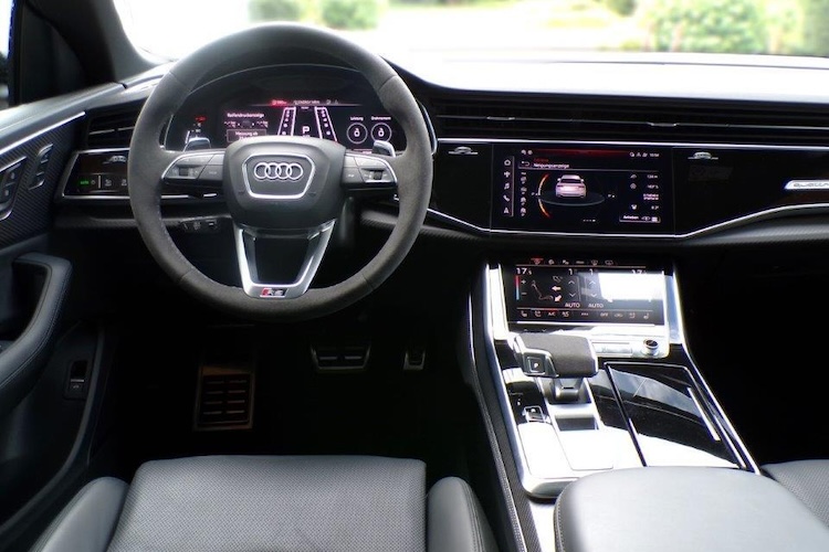 Interior View of an Audi RSQ8 in Einbeck