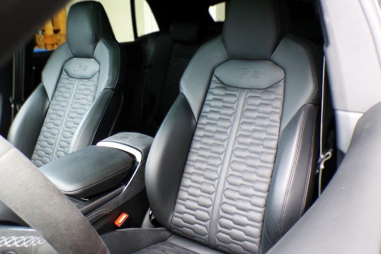 Interior View of an Audi RSQ8 in Einbeck