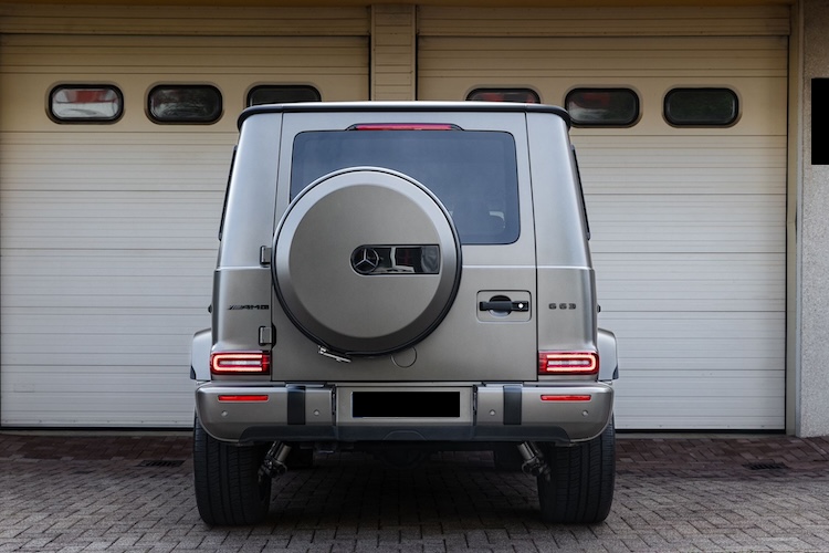 back site form Mercedes G63 AMG in Stuttgart