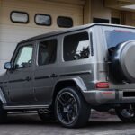 site view form Mercedes G63 AMG in Stuttgart