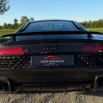 Back view Audi R8 V10 Pervormance Coupe in Frankfurt
