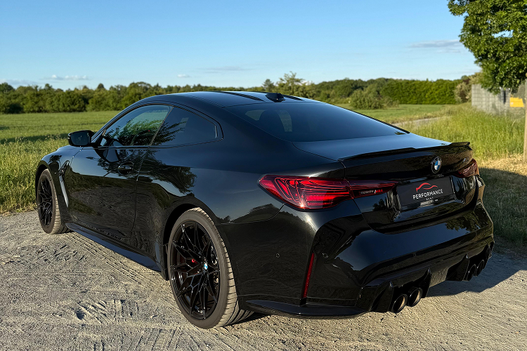 Rear view BWM M4 Competition in Frankfurt