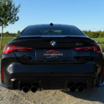 Back view BWM M4 Competition in Frankfurt