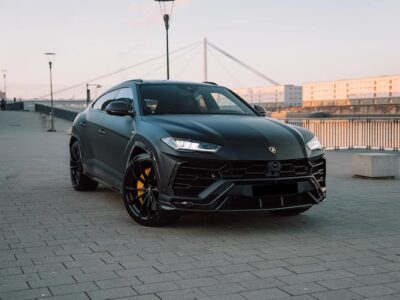 Front View of Lamborghini Urus in Ludwigshafen