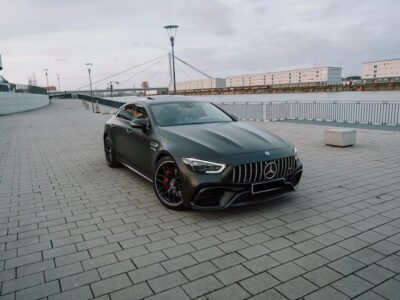 Front View of Mercedes AMG GT 63 in Ludwigshafen