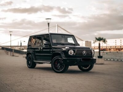 Front View of Mercedes G63 AMG in Ludwigshafen