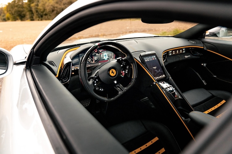 Interior from Ferrari Roma