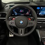 Interior View of a BMW M4 Competition Cabrio in Munich