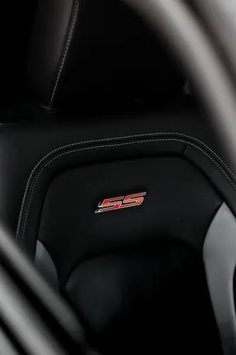 Interior View of a Chevrolet Camaro SS in Düsseldorf