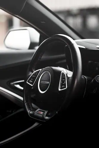 Interior View of a Chevrolet Camaro SS in Düsseldorf