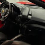 Interior View of a Ferrari 488 Spider in Munich