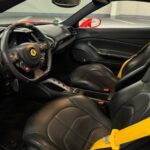 Interior View of Ferrari 488 Spider in Munich