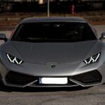 Front View of a Lamborghini Huracan in Munich