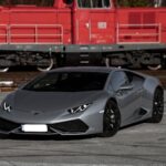 Front View of a Lamborghini Huracan in Munich