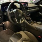 Interior View of a Toyota GR Supra Legend in Munich