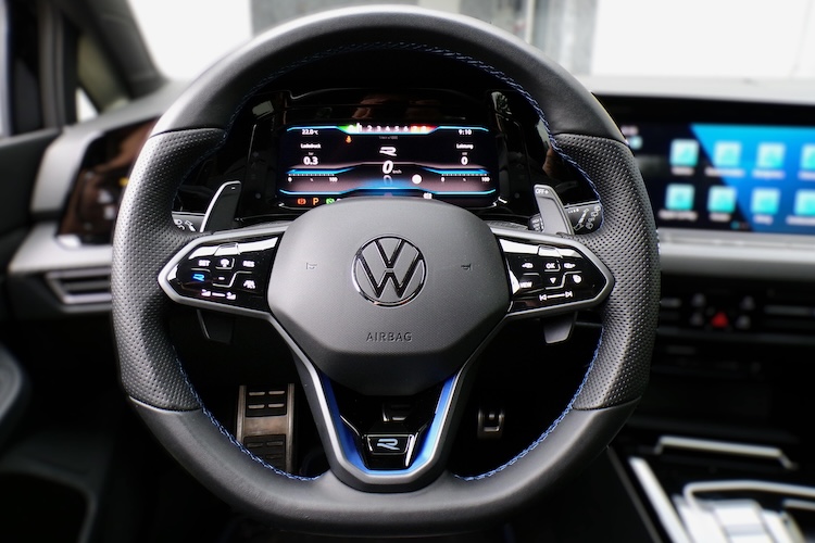 Interior View of a VW Golf 8 R in Einbeck