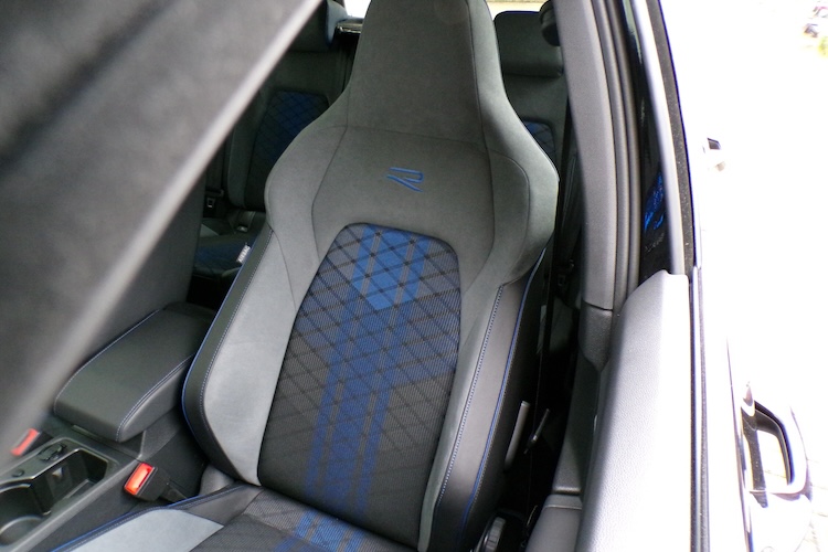 Interior View of a VW Golf 8 R in Einbeck