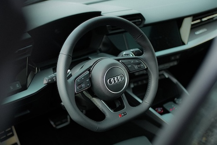 Interior View of an Audi RS3 in Einbeck