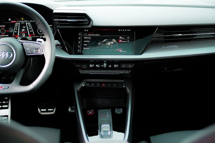 Interior View of an Audi RS3 in Einbeck