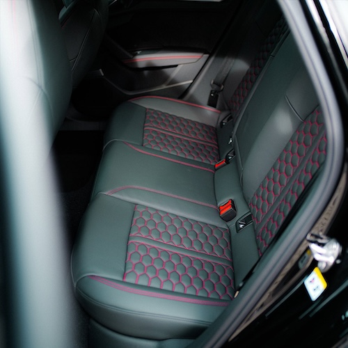 Interior View of an Audi RS3 in Einbeck