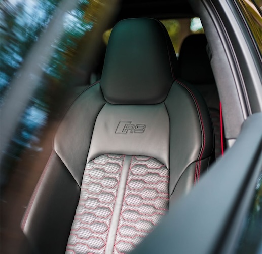 Interior View of an Audi RS6 in Einbeck