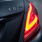 back light from Mercedes C63s AMG in Berlin