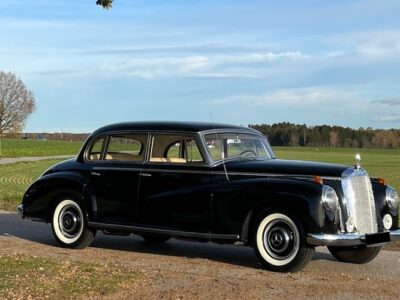 Front View of a Mercedes-Benz 300 Adenauer in Munich