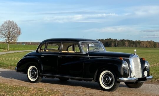 Front View of a Mercedes-Benz 300 Adenauer in Munich