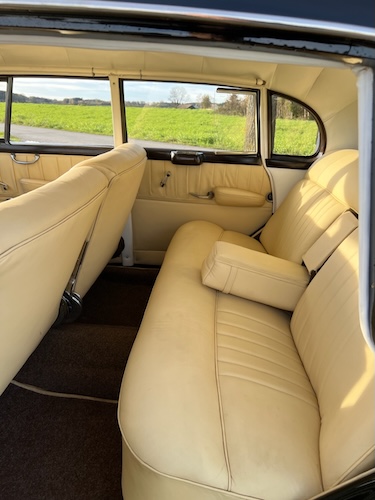 Interior View of a Mercedes-Benz 300 Adenauer in Munich