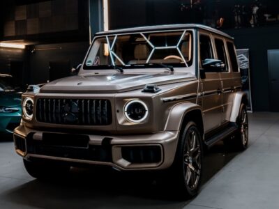 Front View of Mercedes G63 AMG in Cologne