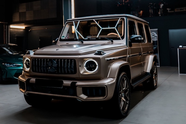 Front View of Mercedes G63 AMG in Cologne