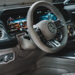 Interior View of a Mercedes G63 AMG in Cologne