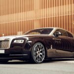 Front View of a Rolls Royce Wraith in Frankfurt