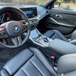 Interior View of a BMW M3 Competition in Leipzig