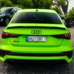 Back View of an Audi RS3 sedan in Ulm