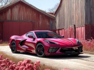 2025 Corvette Stingray 2LT features a low and wide stance