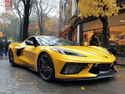 2025 Corvette Stingray 3LT retains the same low, wide, and aggressive exterior shape