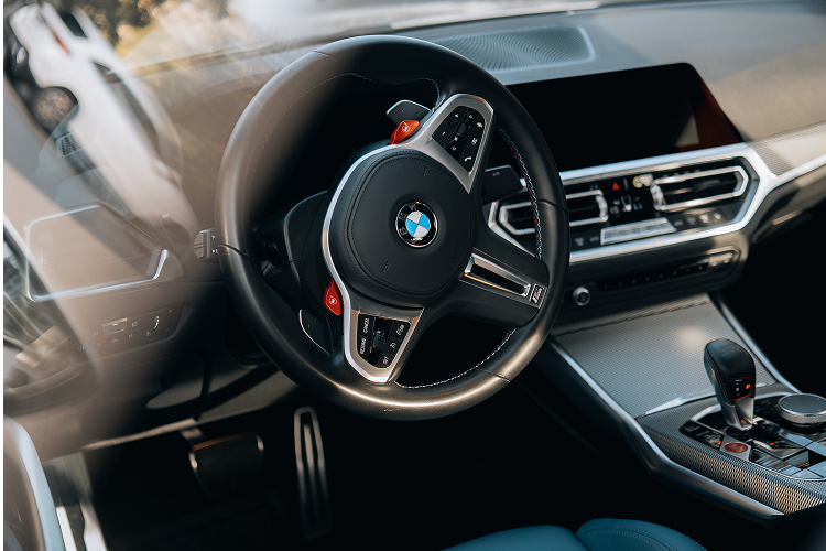 Interior from BMW M4 Competition in Wiesbaden