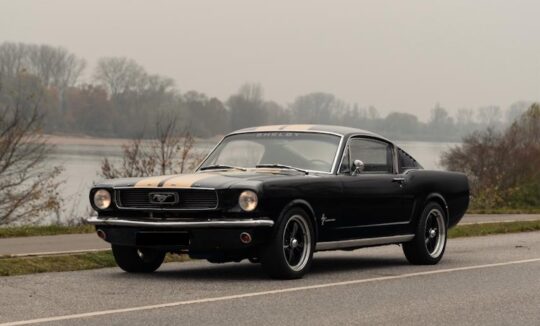 Rent a Ford Mustang Fastback Classic Car in Hamburg