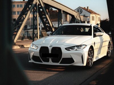 Frontview from BMW M4 Competition in Wiesbaden