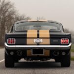 Backview from Ford Mustang Fastback Classic Car in Hamburg