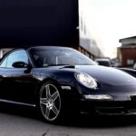 Frontview from Porsche 997 Carrera S Cabrio