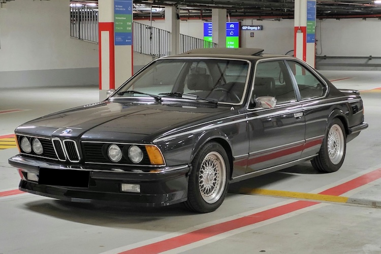 Sideview from BMW 635 CSi E24 in Munich