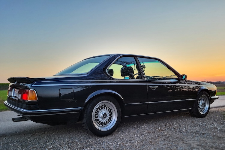 Sideview from BMW 635 CSi E24 in Munich