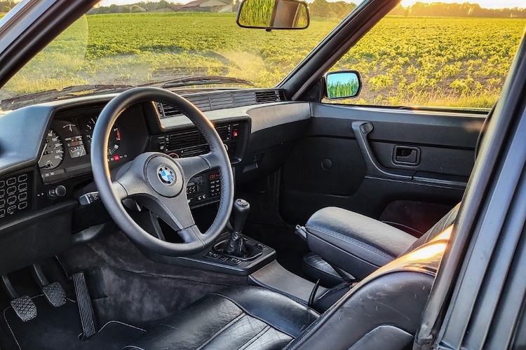 Interior from BMW 635 CSi E24 in Munich