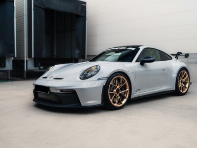 Sideview from Porsche 911 GT3 in Stuttgart