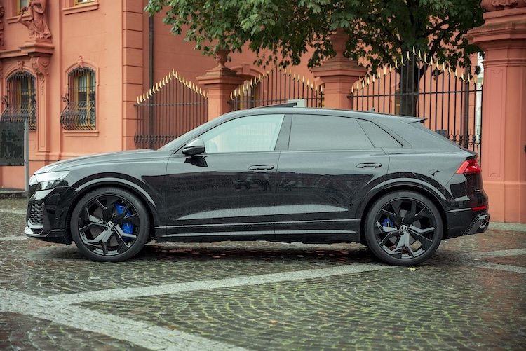 Sideview from Audi RSQ8 in Frankfurt