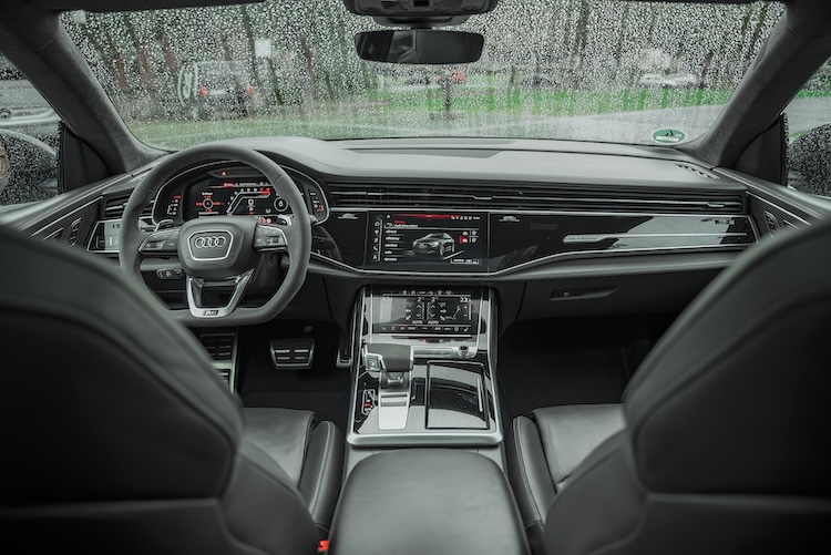 Interior from Audi RSQ8 in Frankfurt