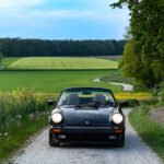 Frontview from Porsche 911 3.2 Cabrio in Munich