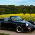 Sideview from Porsche 911 3.2 Cabrio in Munich